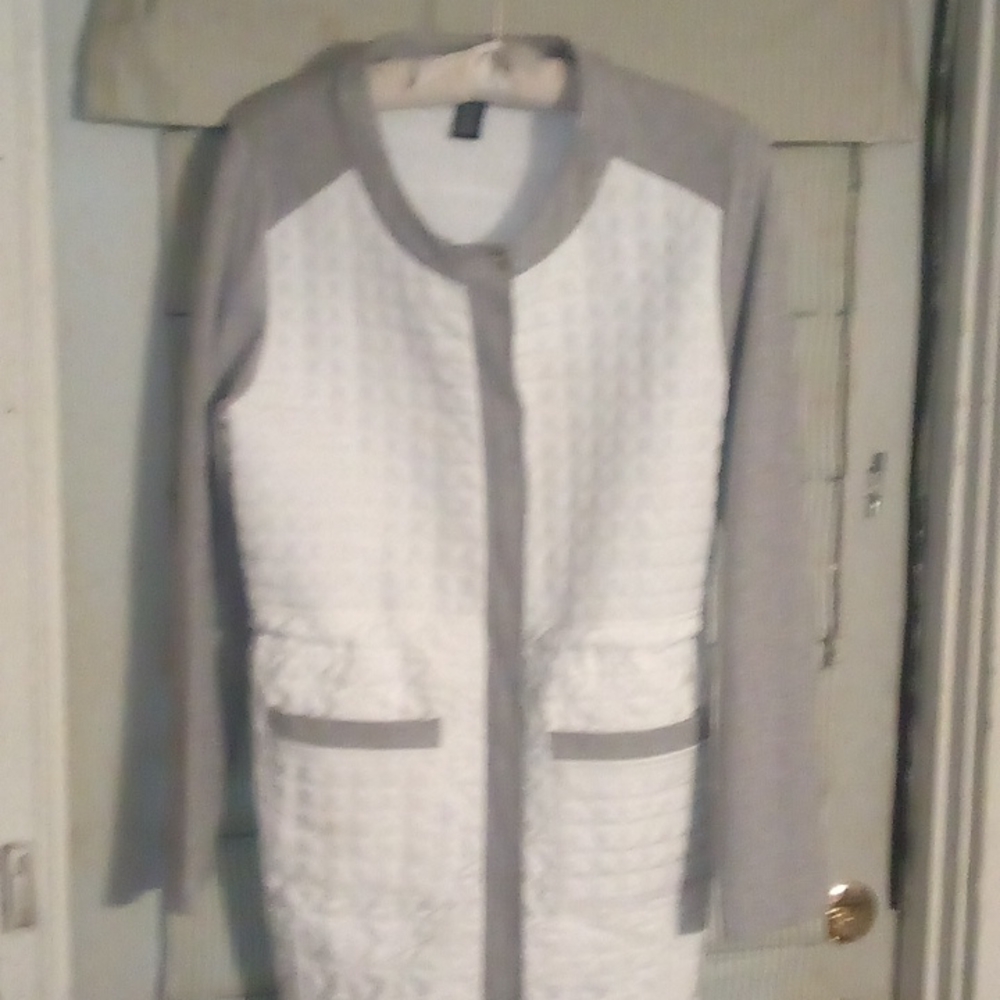 Peck and Peck Overcoat slimming